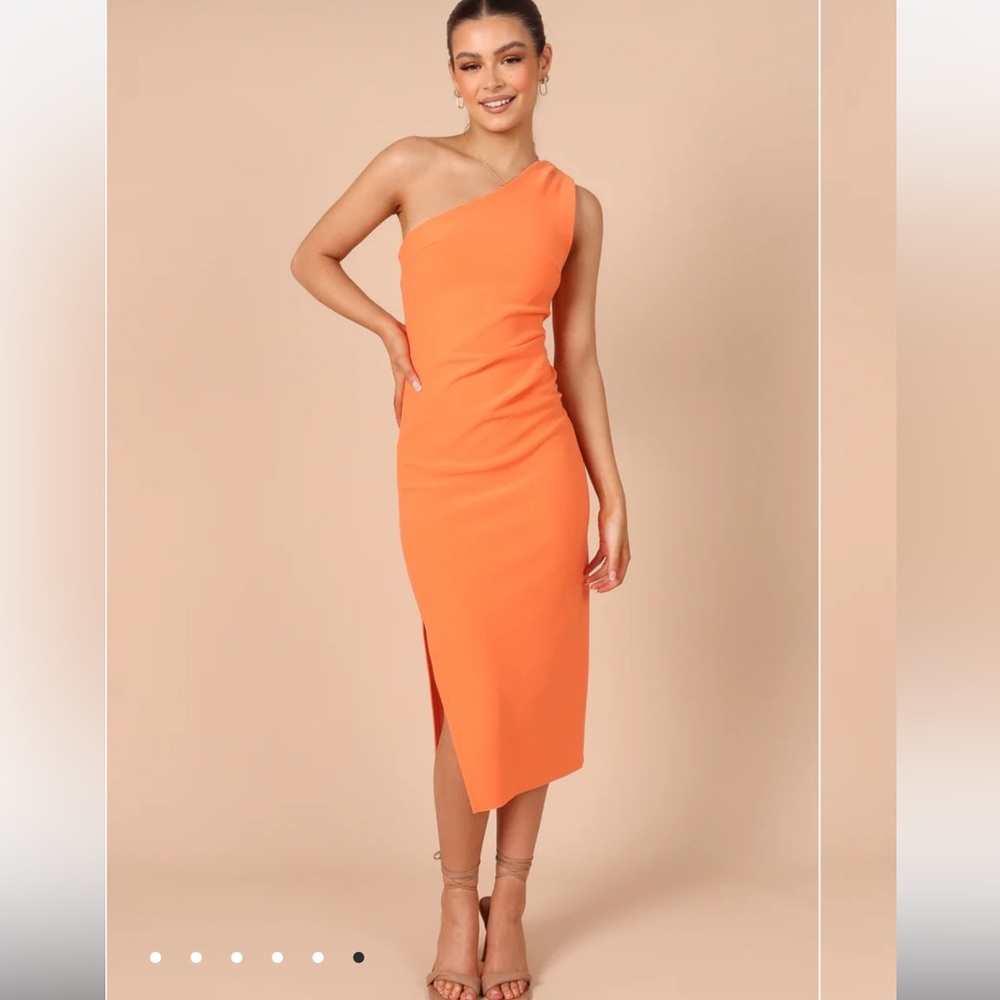Petal and pup one shoulder dress